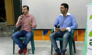Evódio e Melquisedeque - Ex-alunos da EFA Valente